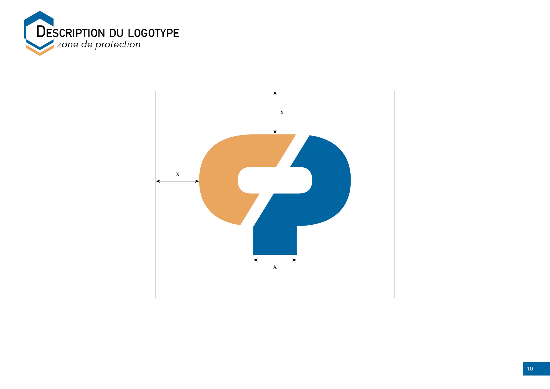 zone de protection de mon logo